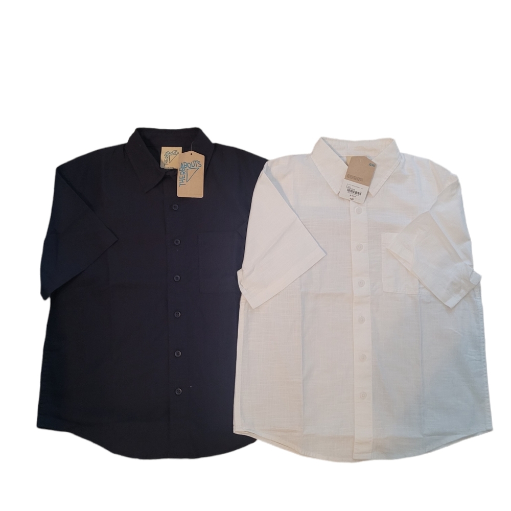 NWT short sleeve button down shirts